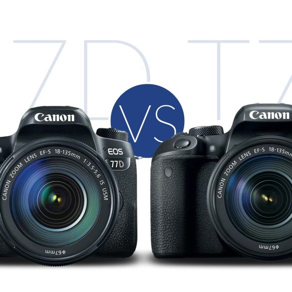 Canon T7i vs 77D Banner