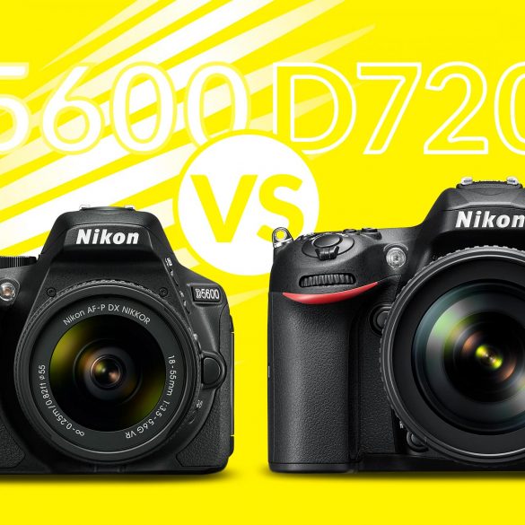 Nikon D5600 vs D7200 Banner