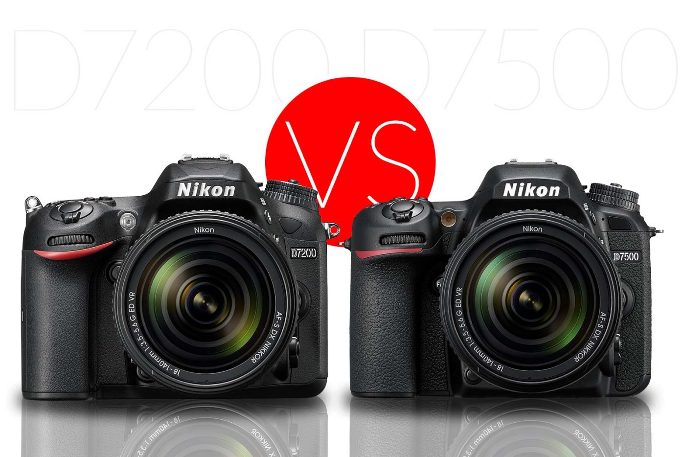 Nikon D7200 vs D7500 Banner