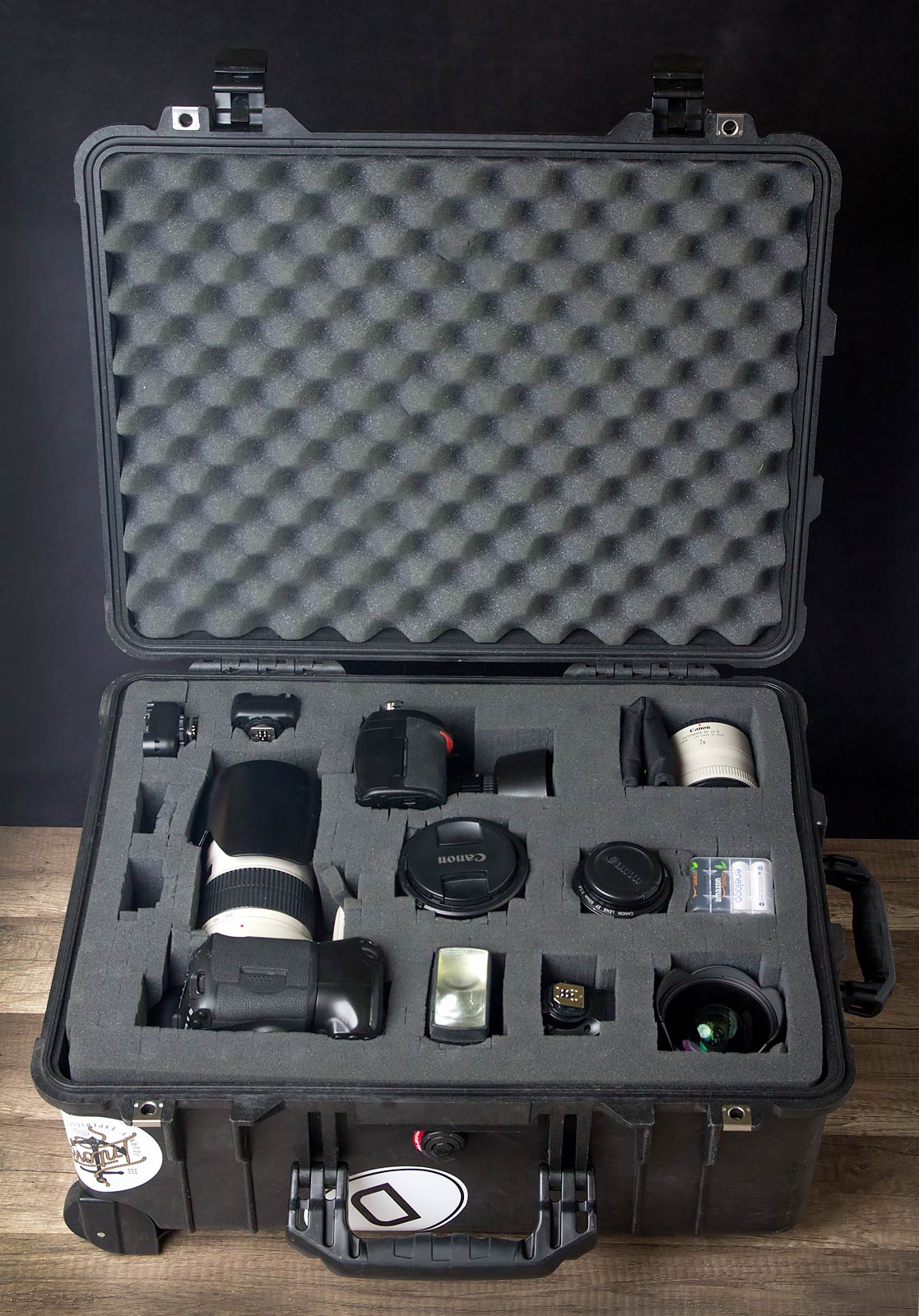 interiorofpelican1560casewithfoamandgear2 Light And Matter