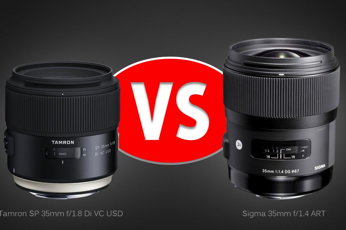 Lens Comparison Tamron 35mm f/1.8 VC vs. Sigma 35mm f/1.4 ART Light