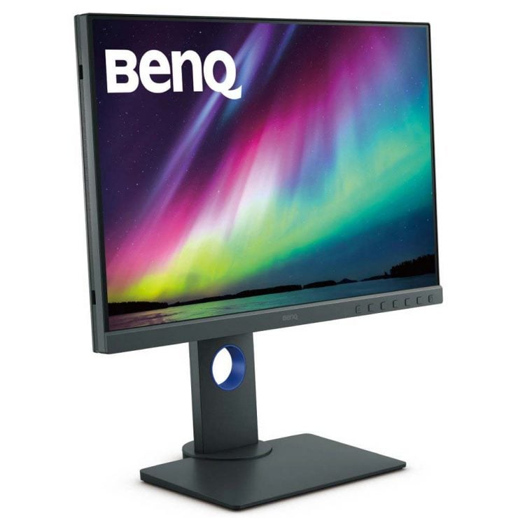 BenQ SW240 Left Angle