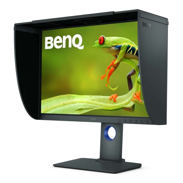BenQ SW240 With Hood Shade