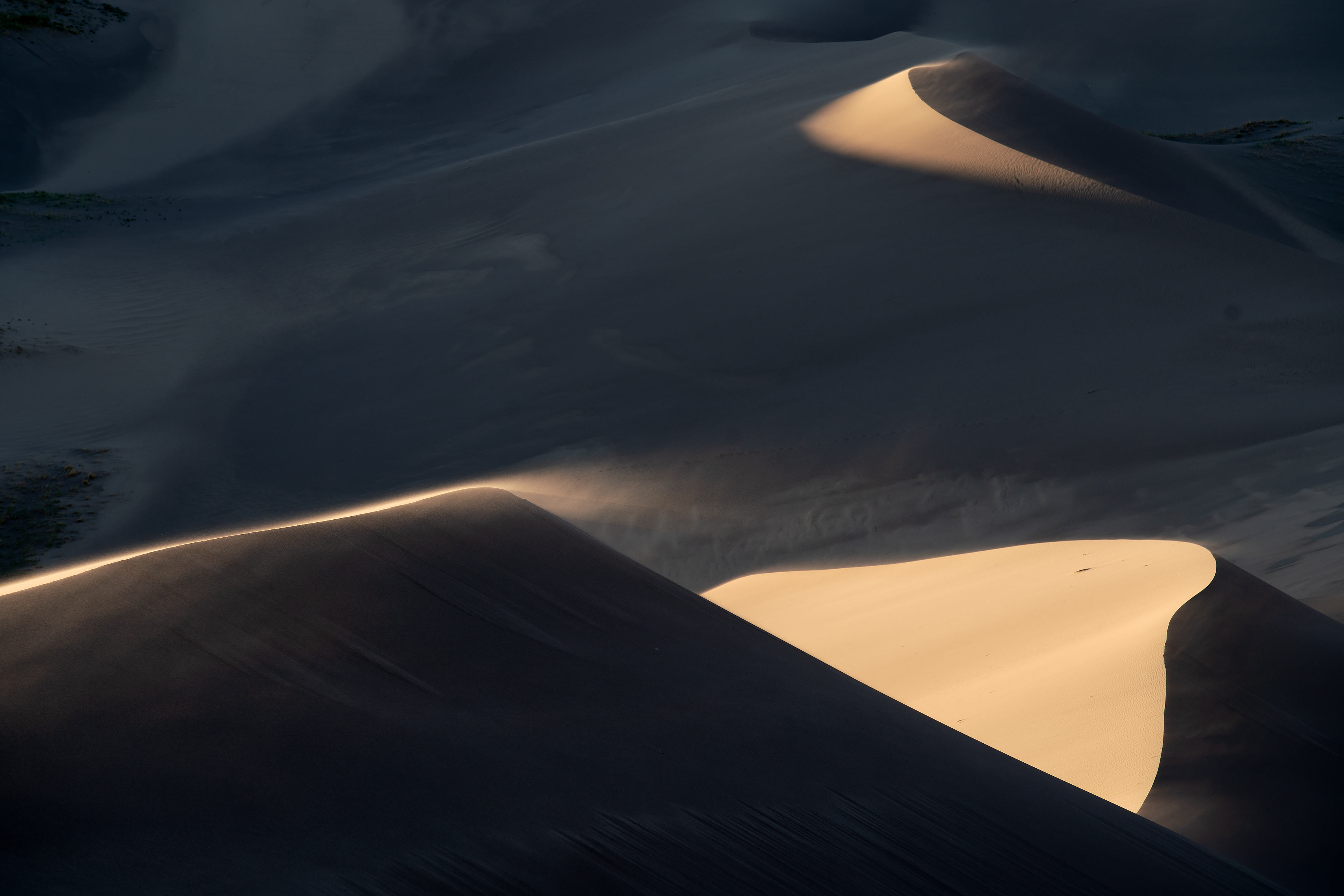 Light and Shadow in Great Sand Dunes National Park, Colorado
