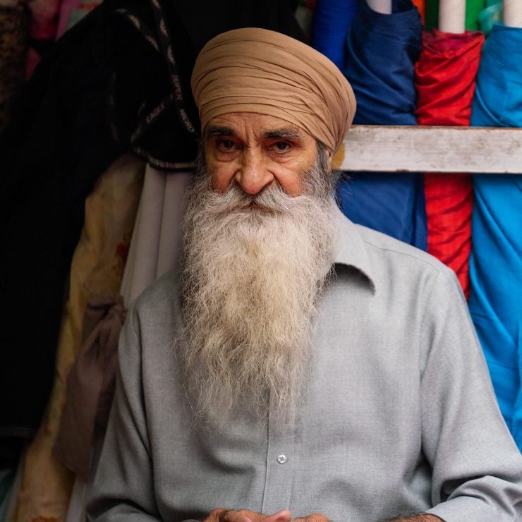 Mand with beard and turban