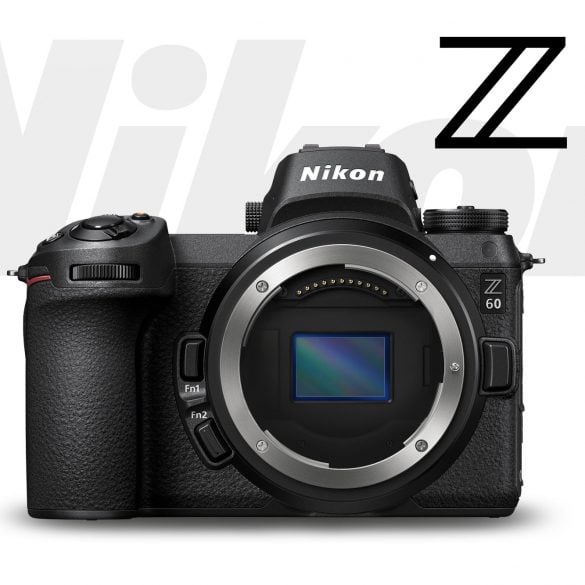 Artists's Rendering of Imaginary Nikon Z60 APS-C Camera