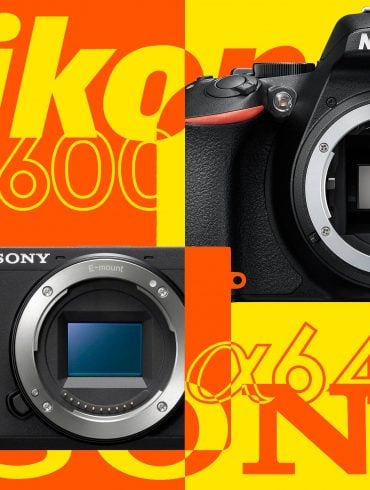 Sony a6400 vs Nikon D5600 Banner