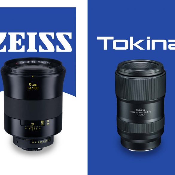 Zeiss and Tokina 100mm lenses announced