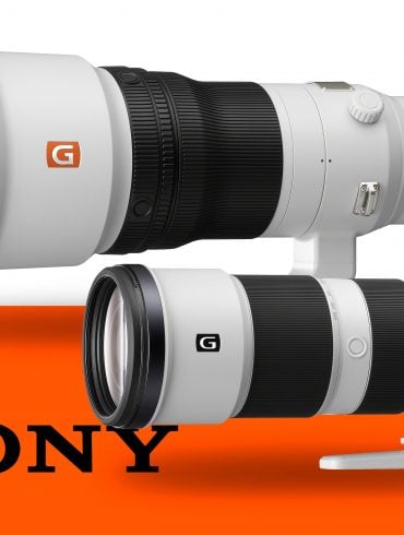 Product Image of Sony 600mm f/4 OSS lens and Sony 200-600mm lens