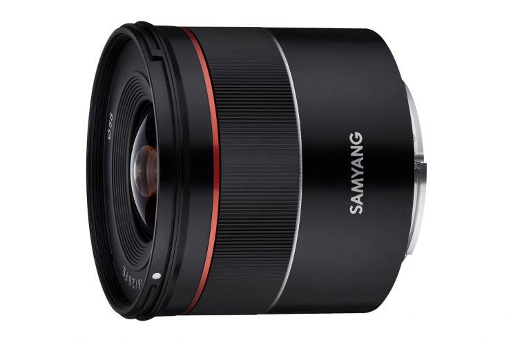 Samyang Rokinon 18mm f/2.8 Product Photo Side View