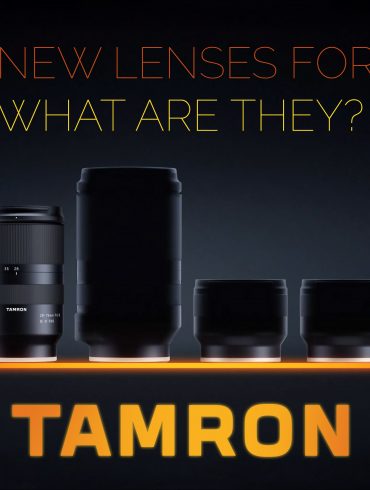 Teaser Images of Tamron Lenses