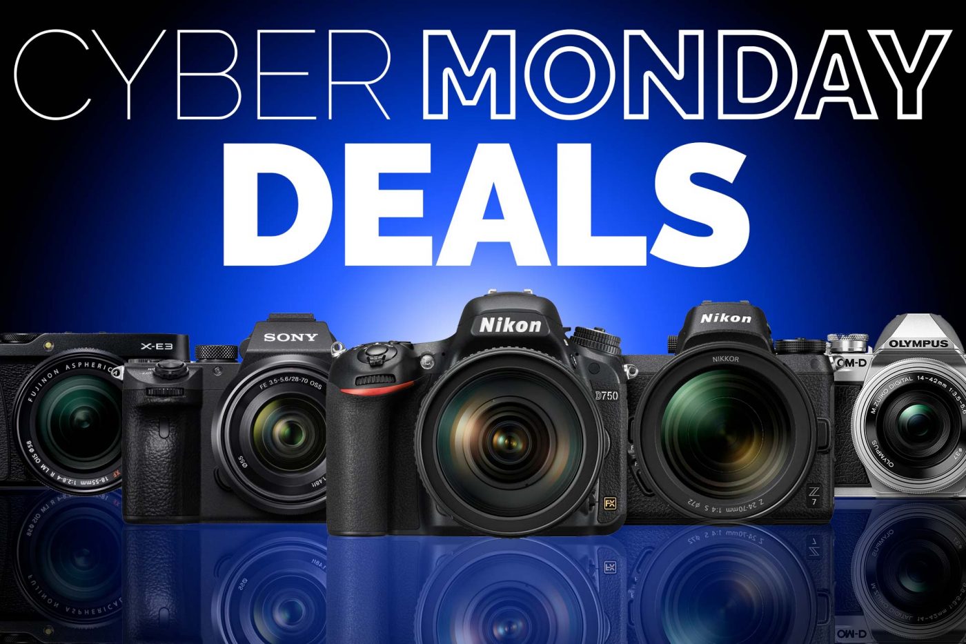 Cyber Monday Cameras Banner
