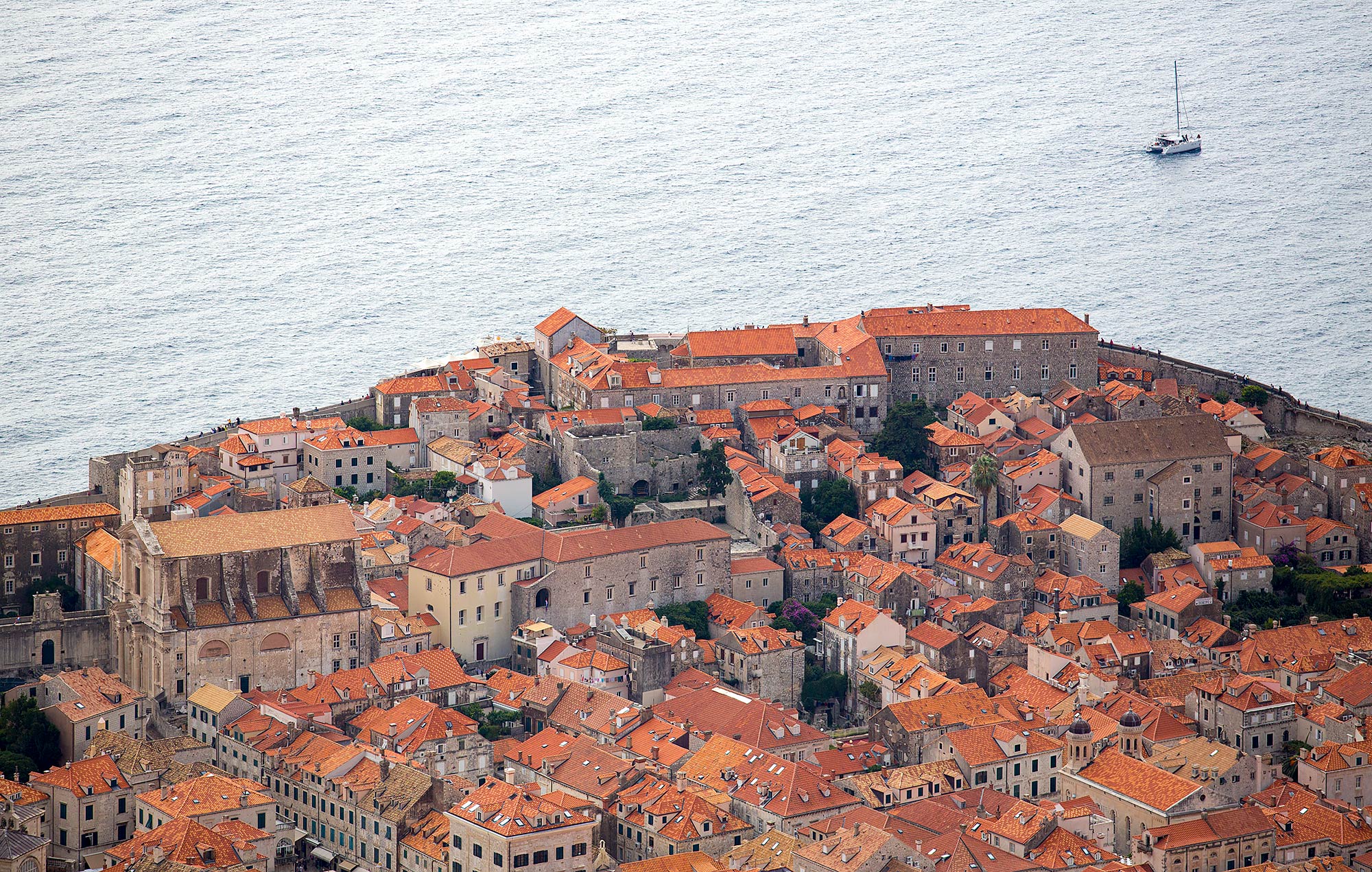 Dubrovnik from above, 200mm