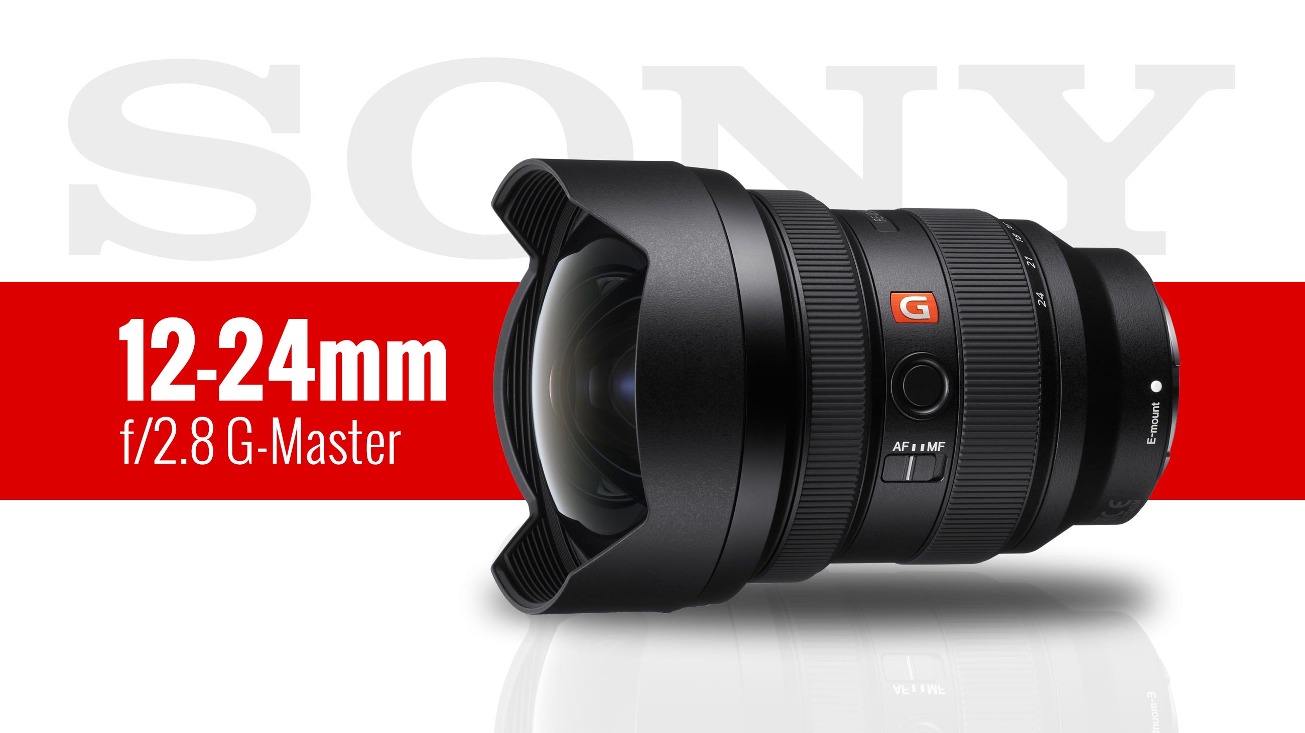 Sony 12-24mm f/2.8 GM product image banner