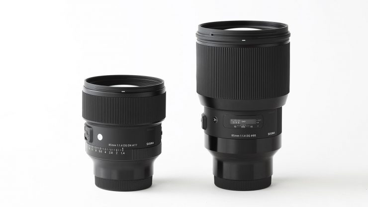 [Topic Unique] ★ Objectifs L pour boitiers Panasonic, Sigma & Leica ★  Sigma-85mm-dg-dn-vs-sigma-85mm-HSM-size-comparison-740x416