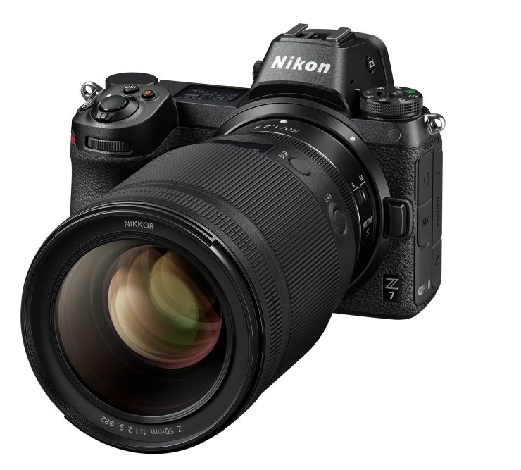 Nikon Z 50mm f/1.2 S on Z7 body