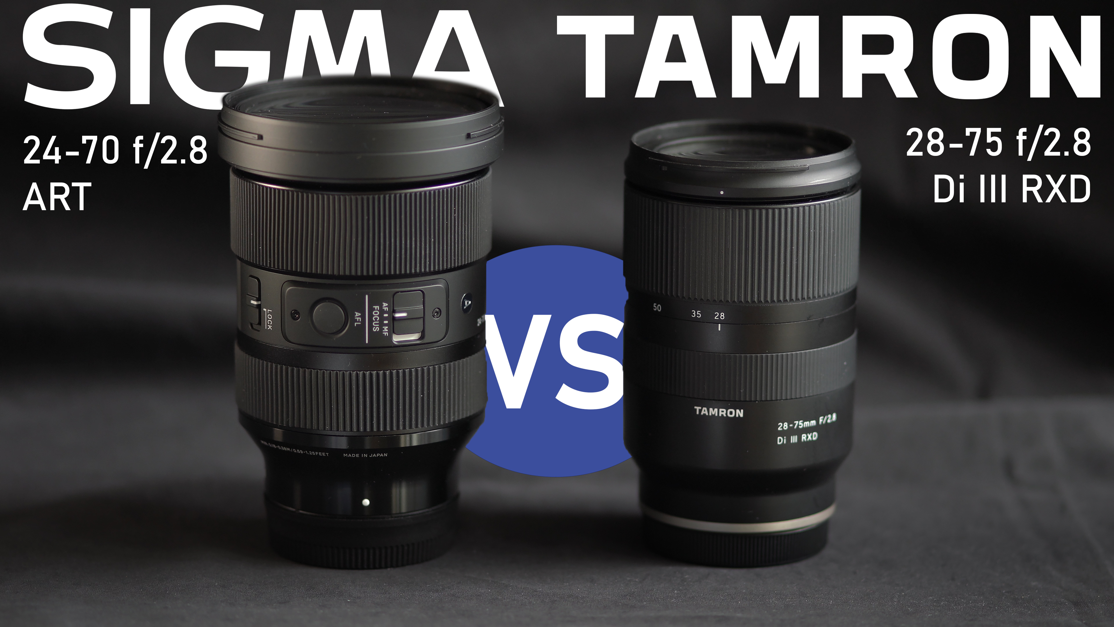 Sigma 24-70 f/2.8 ART vs Tamron 28-75 for Sony - Light And Matter