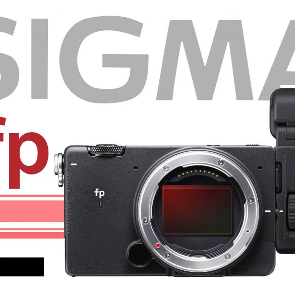 sigma fp L with EV attached