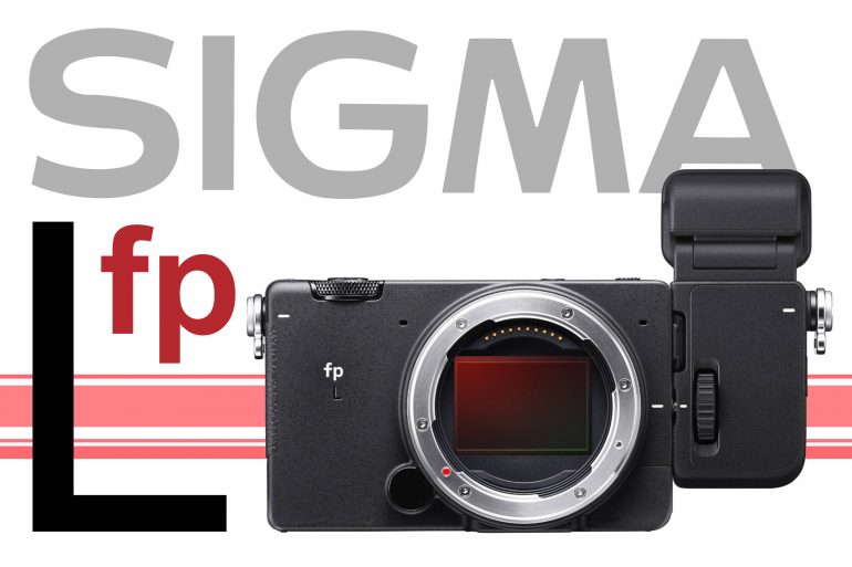sigma fp L with EV attached