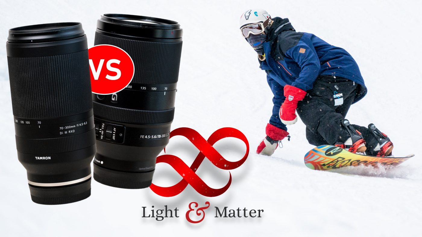 The Tamron mm f..3 vs Sony mm f..6 G OSS