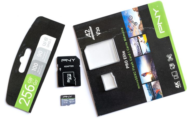 PNY 128GB Elite UHS-I microSDXC Memory Card with SD Adapter