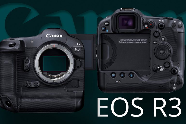 Canon EOS R3 Announcement Banner