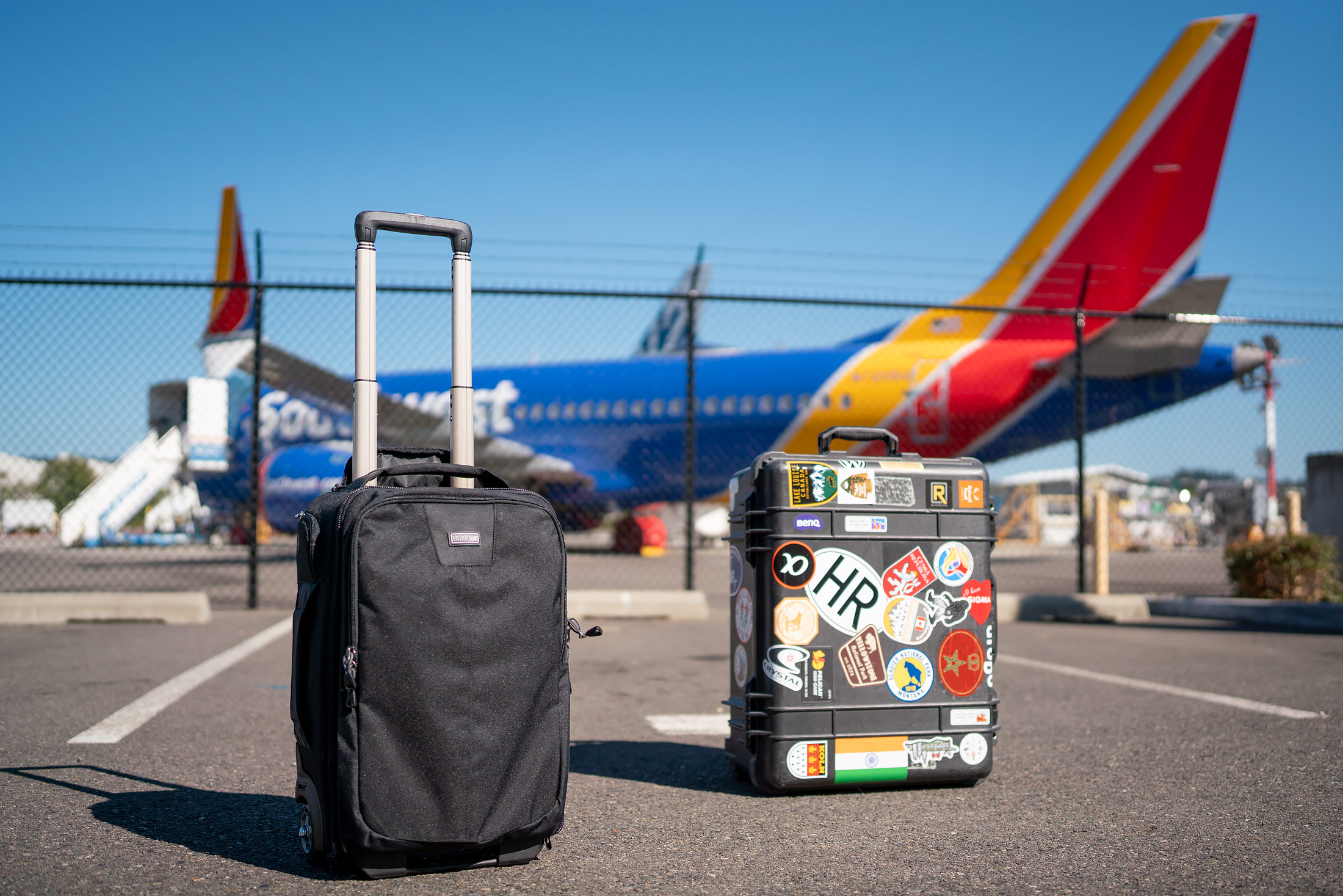 Thinktank Essential Rolling Backpack at Airport