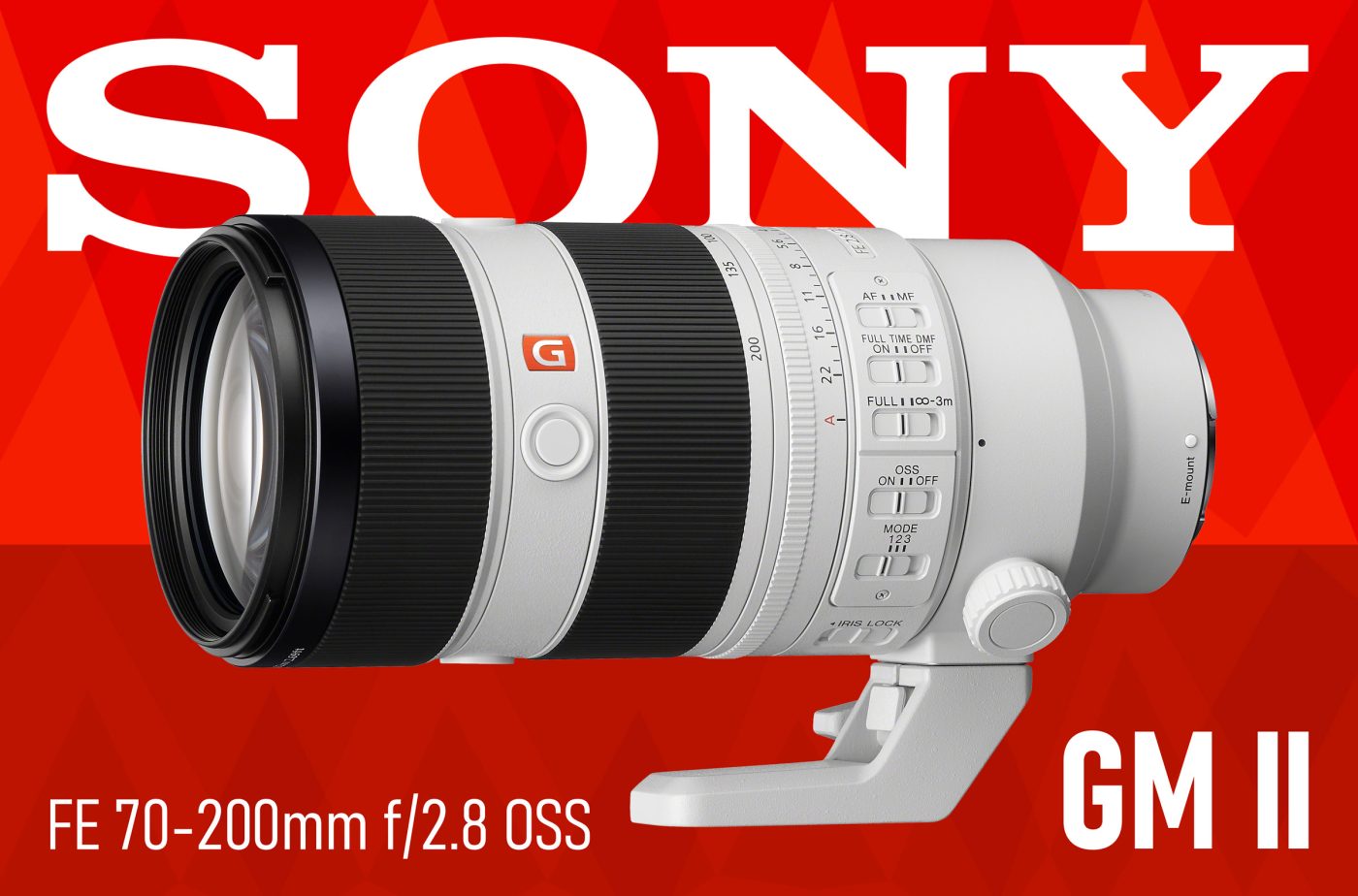 Sony FE 70-200mm f/2.8 GM OSS II Lens