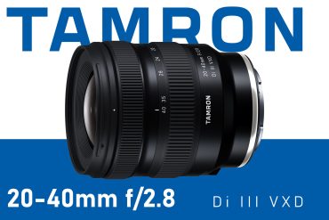 Tamron 20-40mm lens announcemnt