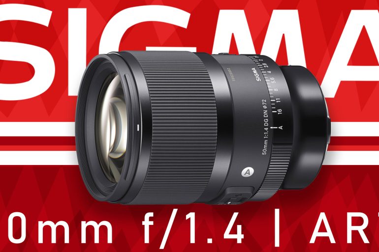 Sigma 50mm f/1.4 ART Lens for Sony
