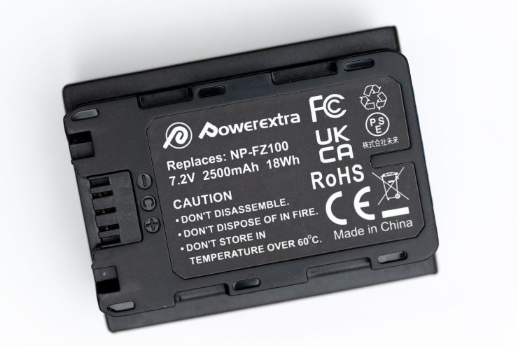 Powerextra fz100 battery