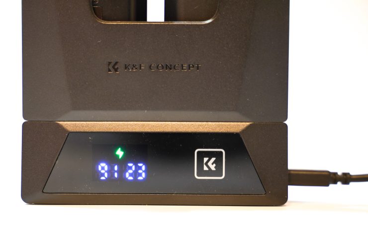K&F CONCEPT’s 18W dual charger and NP-FZ100 batteries